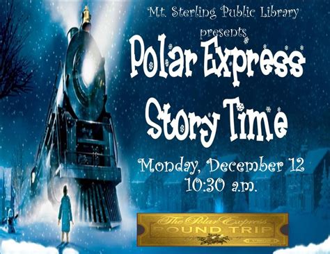 Polar Express story time image