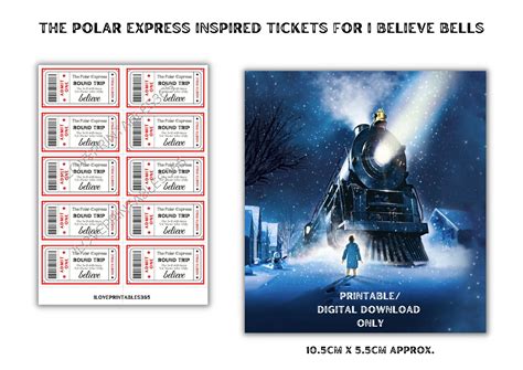 Polar Express Ticket Ideas