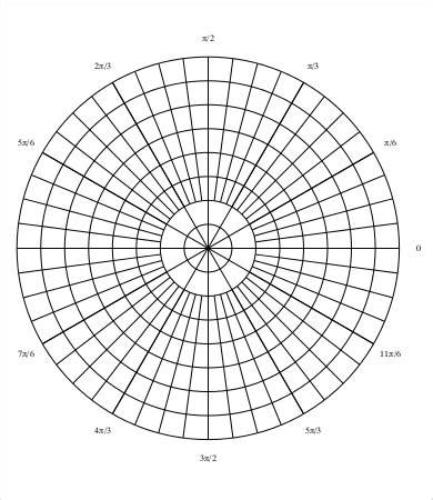 Polar Paper Template