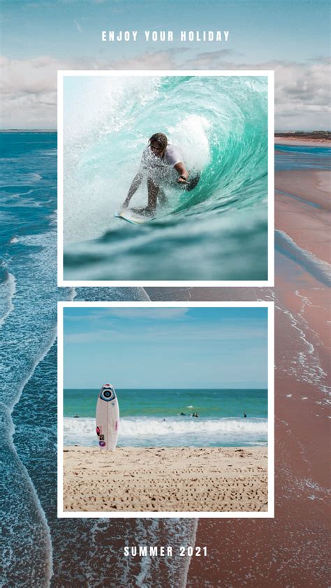 Polaroid Instagram story template inspiration ideas