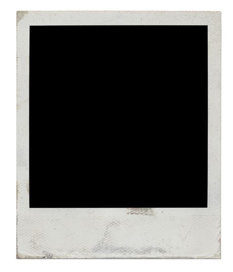 Polaroid picture frame template 1