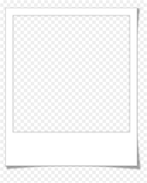 Polaroid photo video template with a white border and film grain