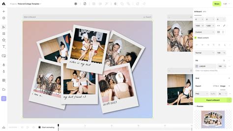 Polaroid Template Editor