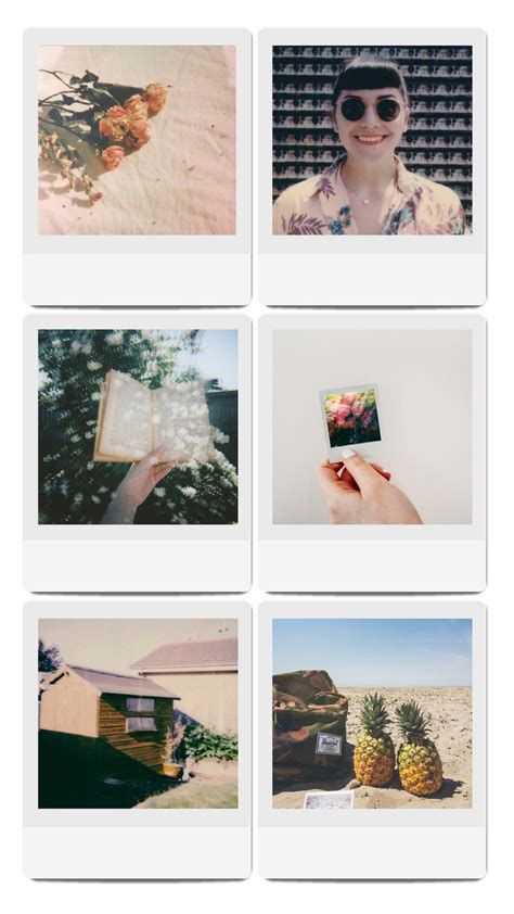 Polaroid Template Ideas