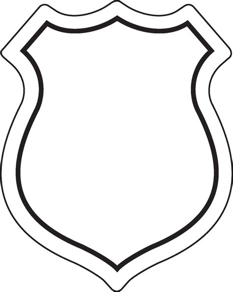 Police Badge Template 4