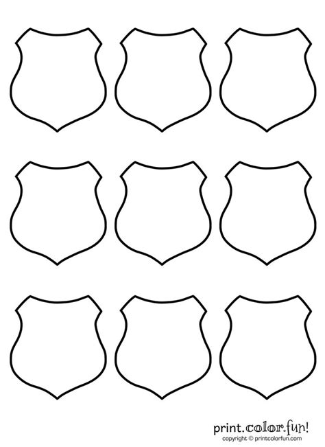 Police Badge Template Gallery 3