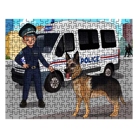 Police officer puzzles