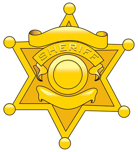 Police Sheriff Badge Template