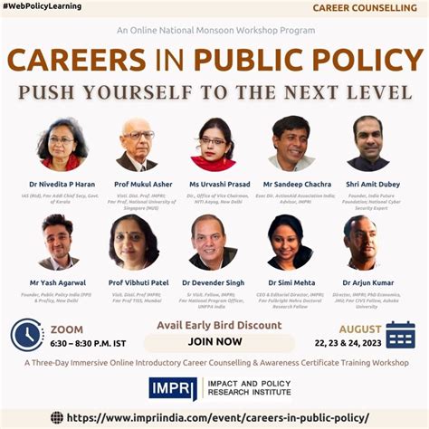 policy careers