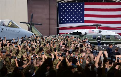 A photo of a military protest