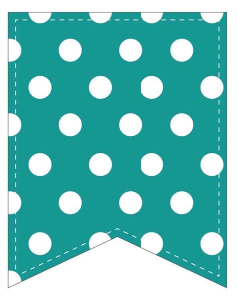 Polka Dot Birthday Banner