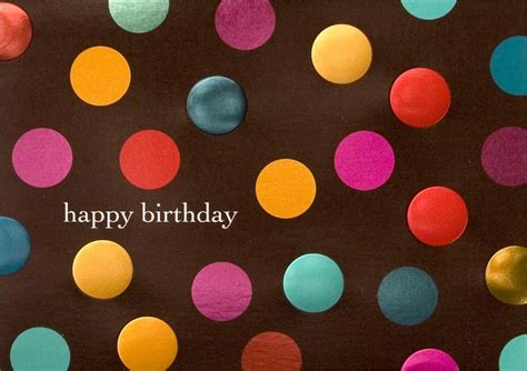 Polka Dot Wishes Birthday Card