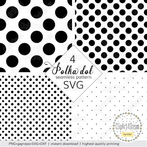 Polka dots printable for bathroom decor