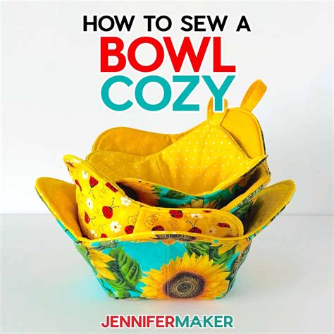 Polka Dot Bowl Cozy Template