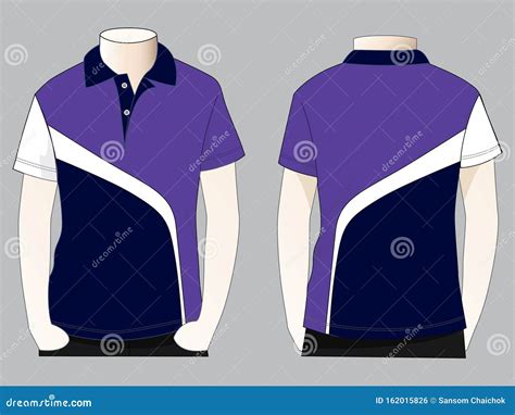 Polo Shirt Template Design Example 2