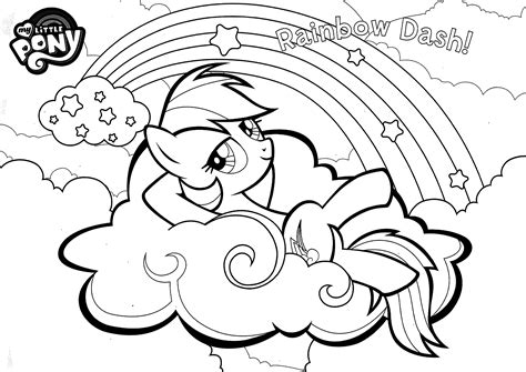 Pony Coloring Pages with Quotes