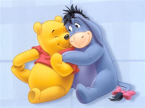 Winnie the Pooh and Eeyore