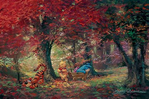 Winnie the Pooh in the Woods