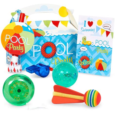 Pool Party Favors Ideas