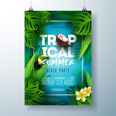 Tropical Getaway Flyer