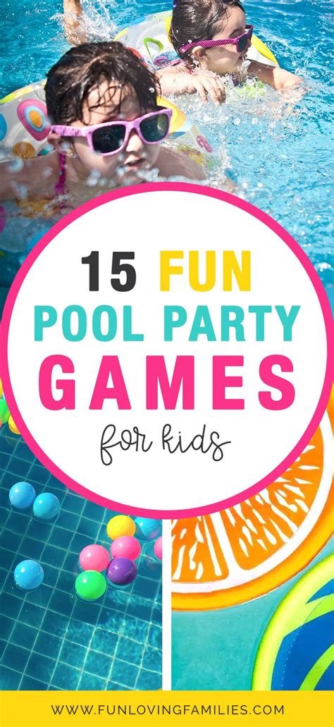 Fun Ideas for Your Pool Party