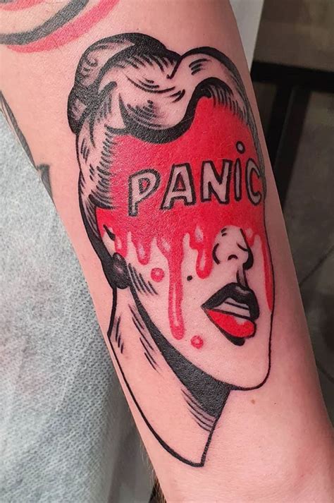 Pop culture reference tattoo