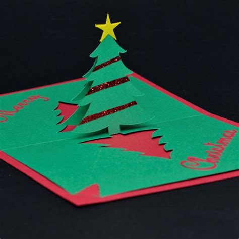 Pop-Up Christmas Card Template