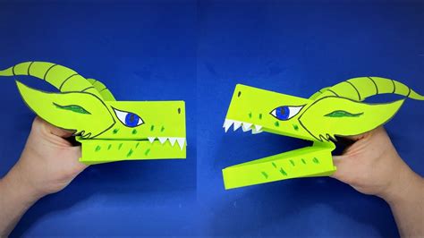 Pop-Up Dragon Puppet