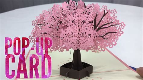 Pop-up tree card