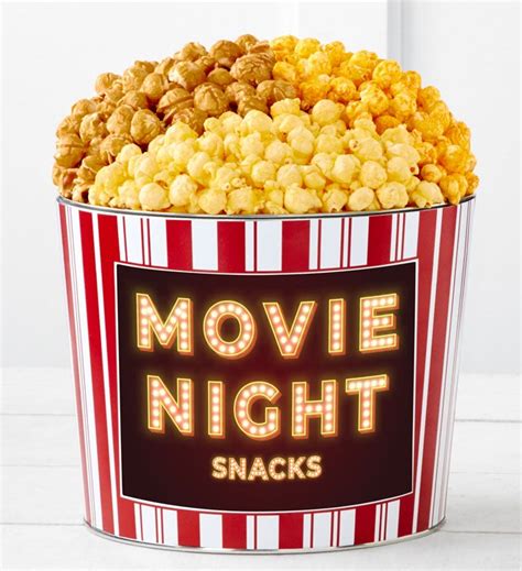 Popcorn Movie Night Invitation