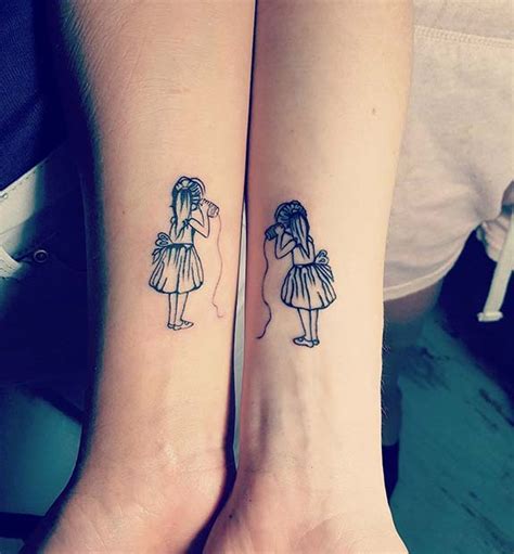 Popular best friends tattoo designs