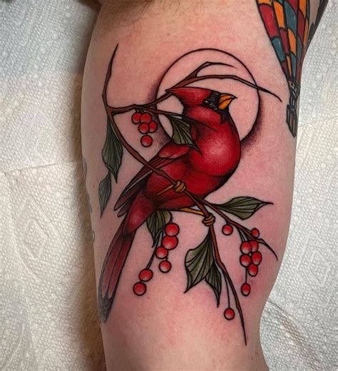 Popular Cardinal Tattoo Designs