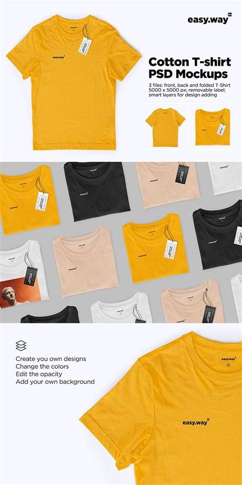 Popular Clothing Mockup Templates