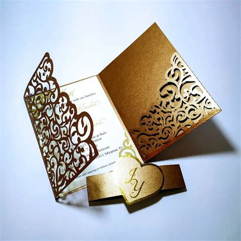 Popular Laser Cut Wedding Invitation Designs