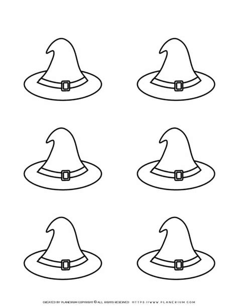 Popular Witch Hat Templates