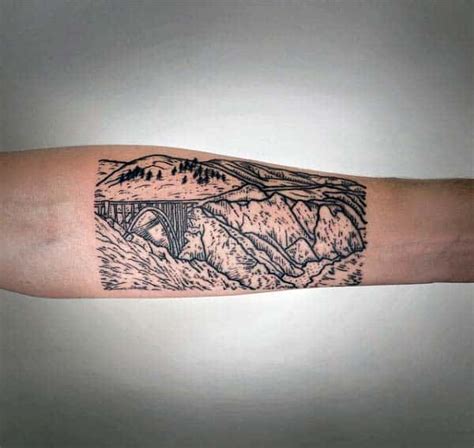 Popular Wood Cut Style Tattoo Designs