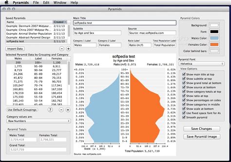 Population Pyramid Generator Software Free