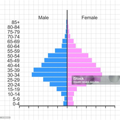 Population pyramid template