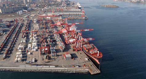 Aerial view of the Port of Halifax