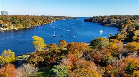 Fall view of the Port of Halifax