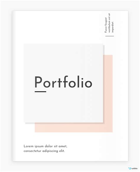 Portfolio Template Examples