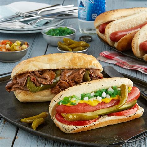 Portillo's Italian beef options