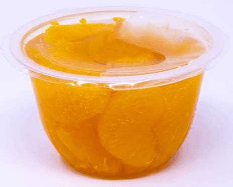 Portion Control Mandarin Fruit Cup