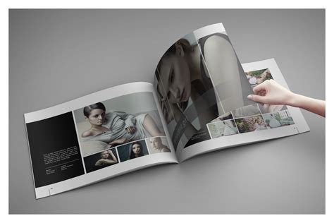 Portrait Photo Album Template