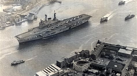 Aerial View of Portsmouth Harbour