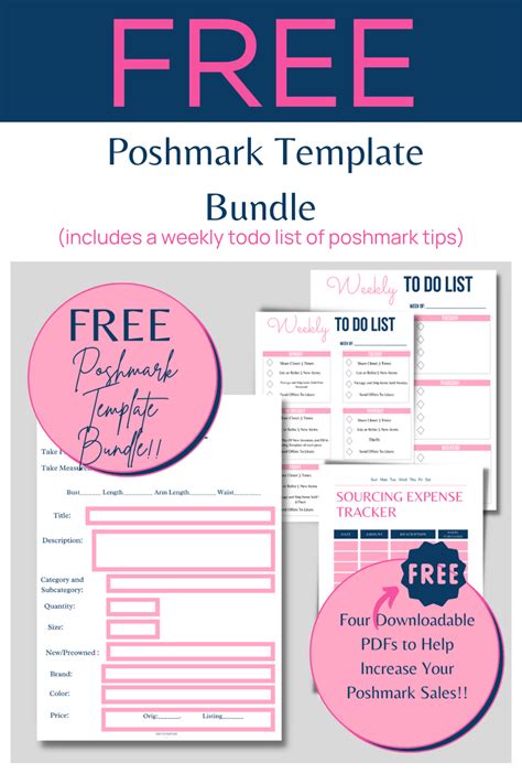 Poshmark Listing Template Design Example