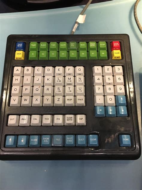 A post exchange keyboard