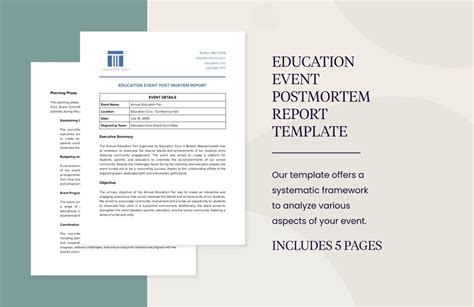 Post Mortem Report Template in Microsoft Word