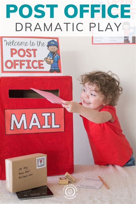 Post Office Dramatic Play Area