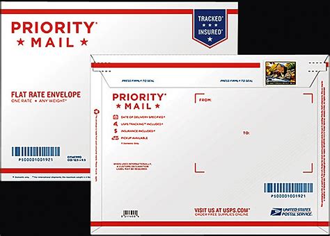 Postage Stamps Priority Mail